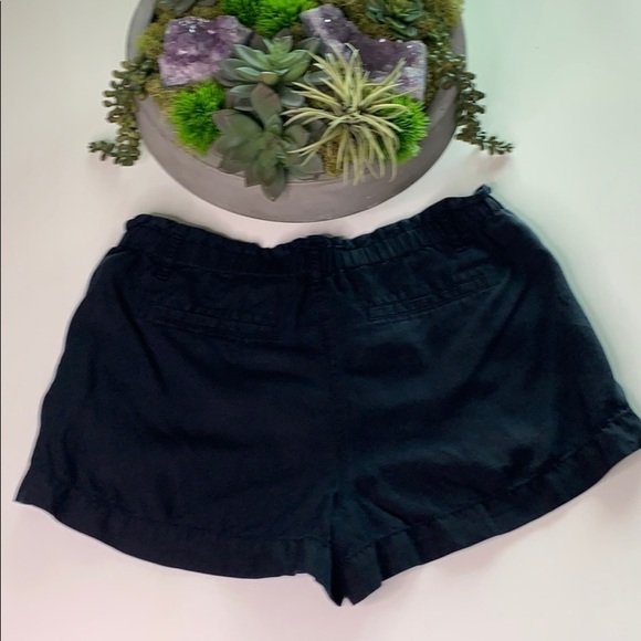 Lou & Grey Classic Black Drawstring casual lounge west Short small - Picture 4 of 10